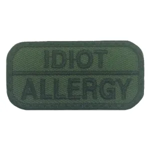 IDIOT ALLERGY PATCH - OD GREEN