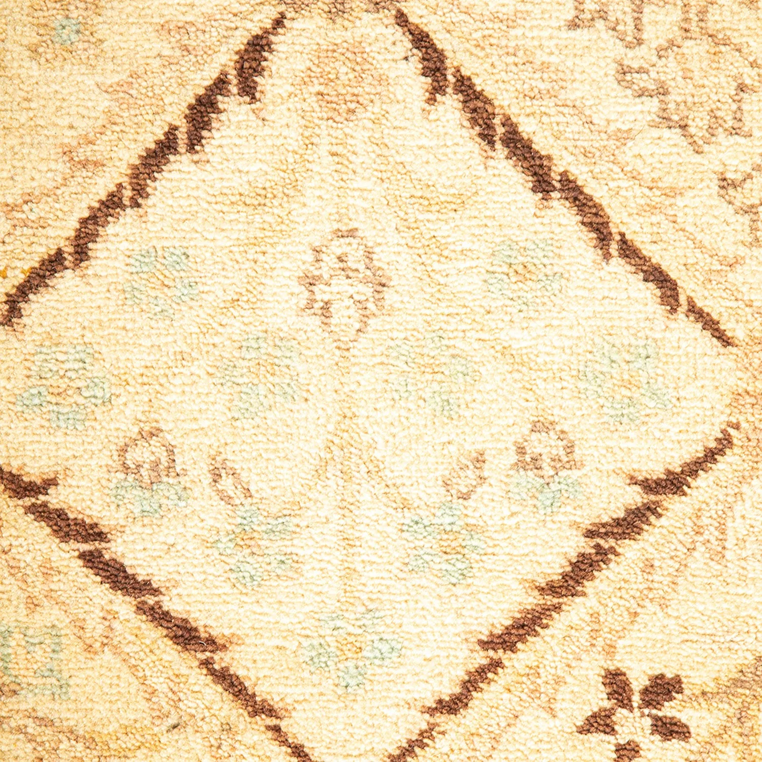 Ivory Transitional Wool Runner - 2'7" x 11'7"
