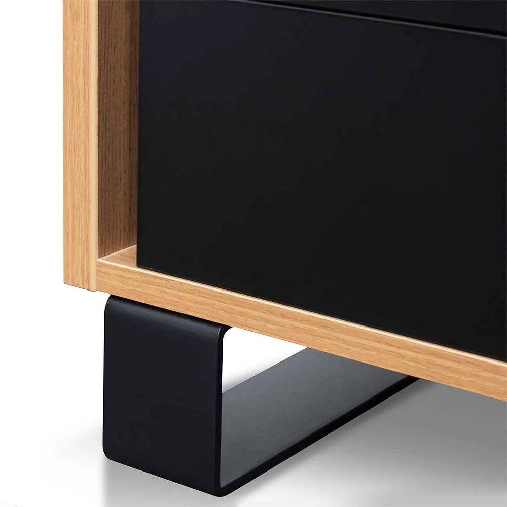 Janell 2.3m Left Return Office Desk - Natural