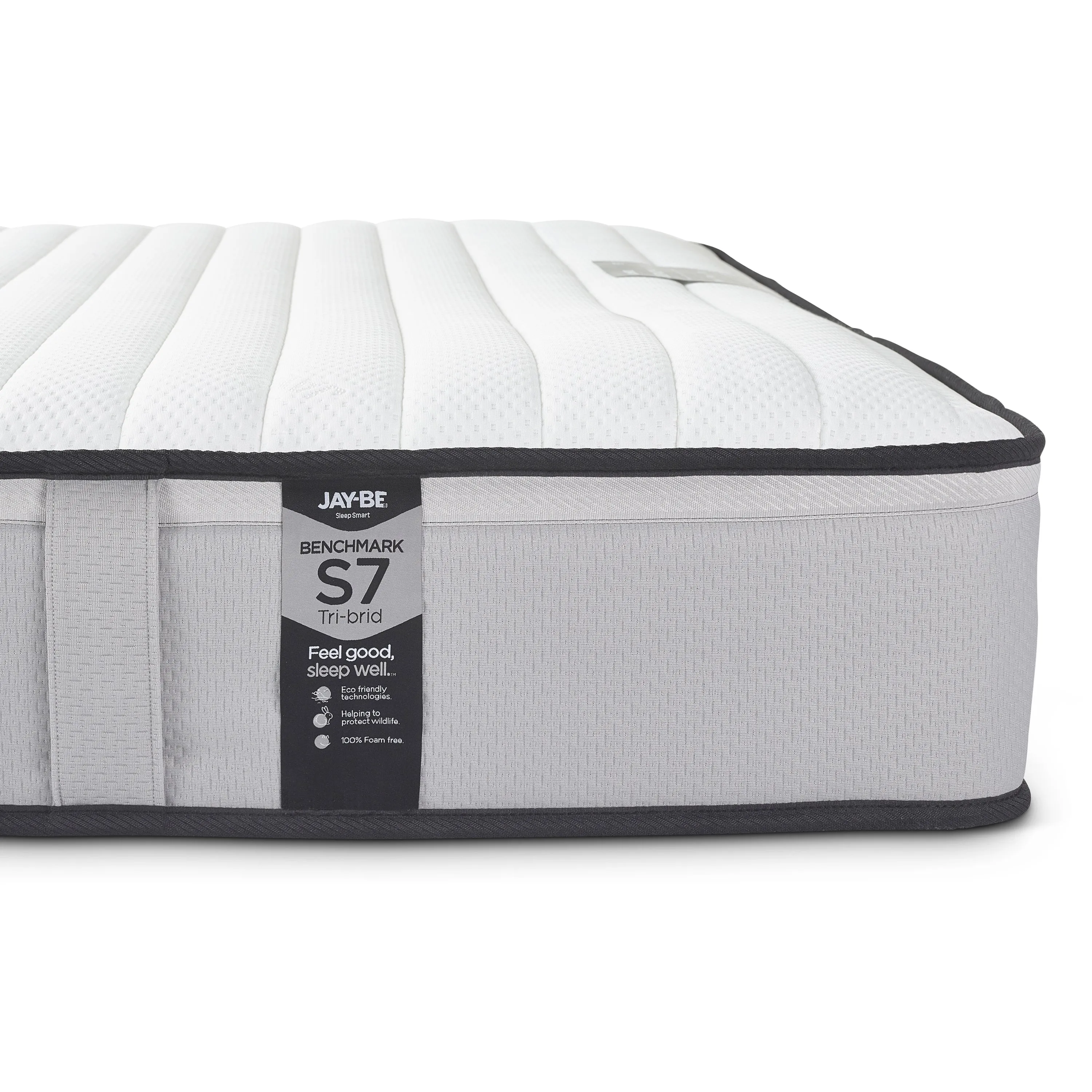Jay-Be Benchmark S7 Tri-brid Eco Friendly Mattress - Double