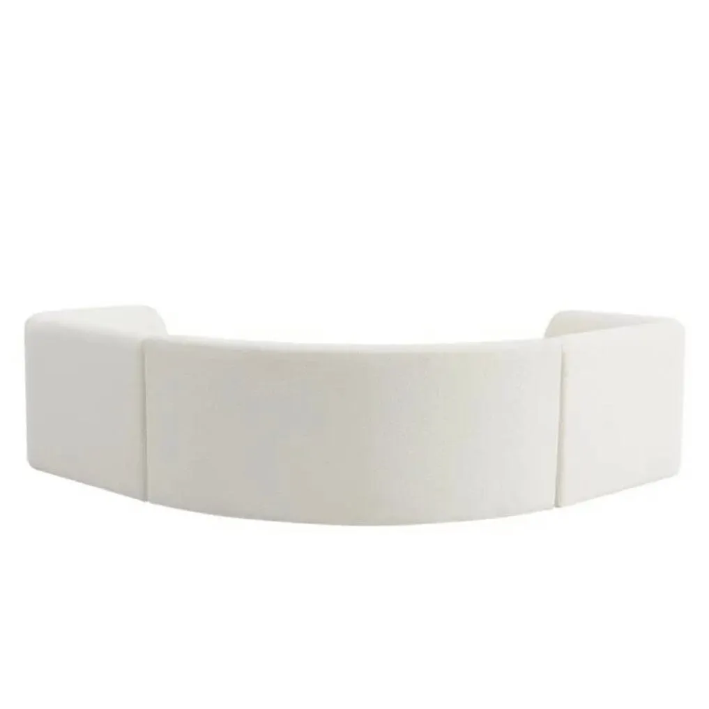 Jim Boucle Curve Sofa