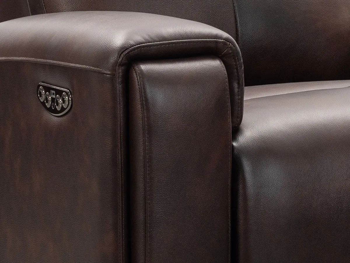 Keegan Leather Power Recliner