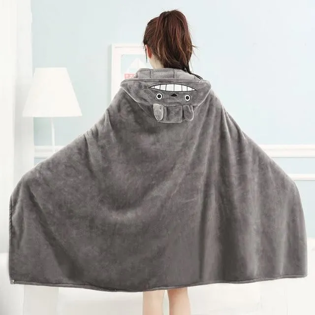 Kids Blanket/Bathrobe Multiple Anime Characters Models