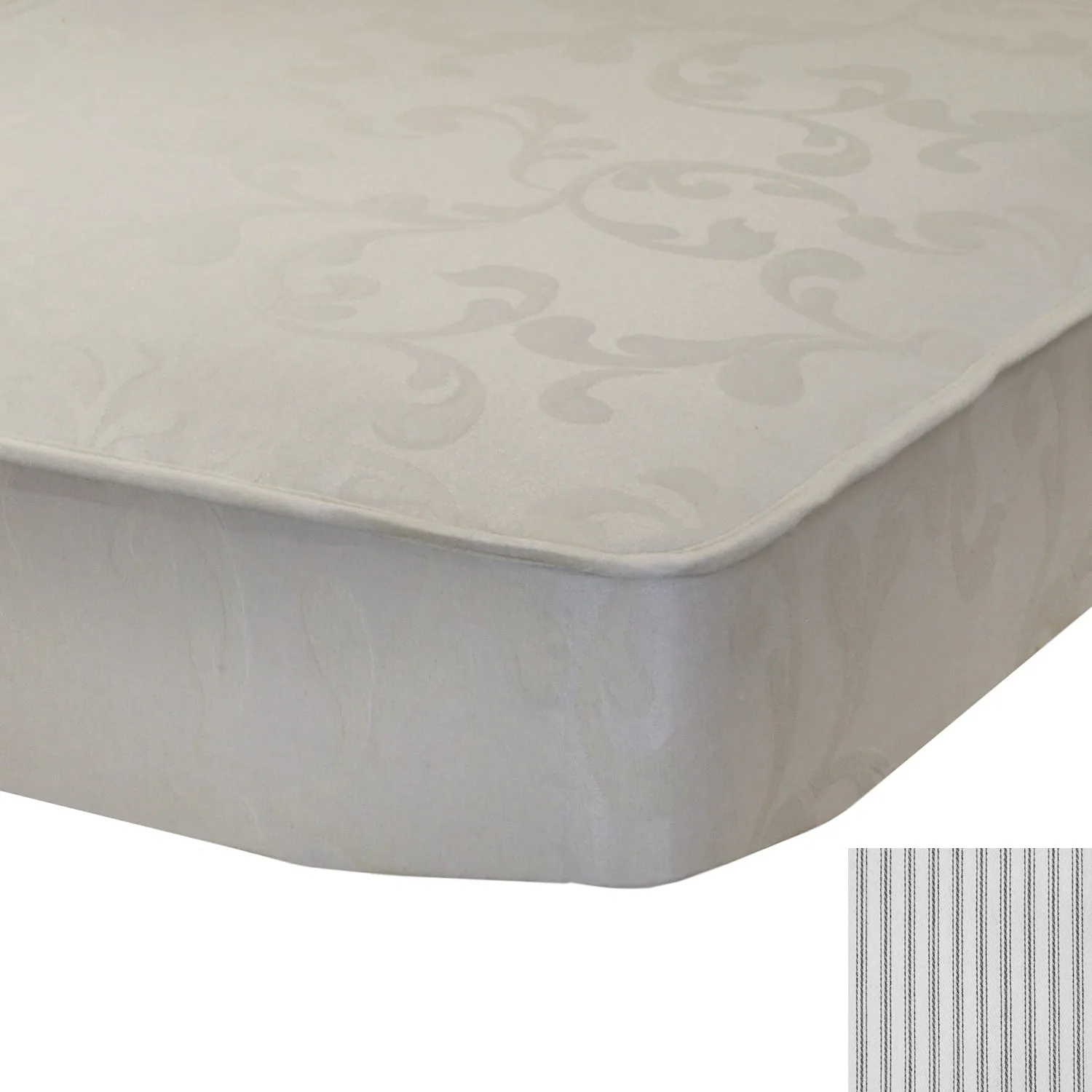 King Brass & Iron Bed in Cream MK310