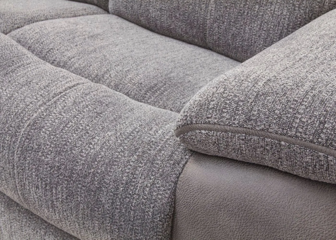 Legend Grey Fabric Reclining Sofa Range by Sofahouse