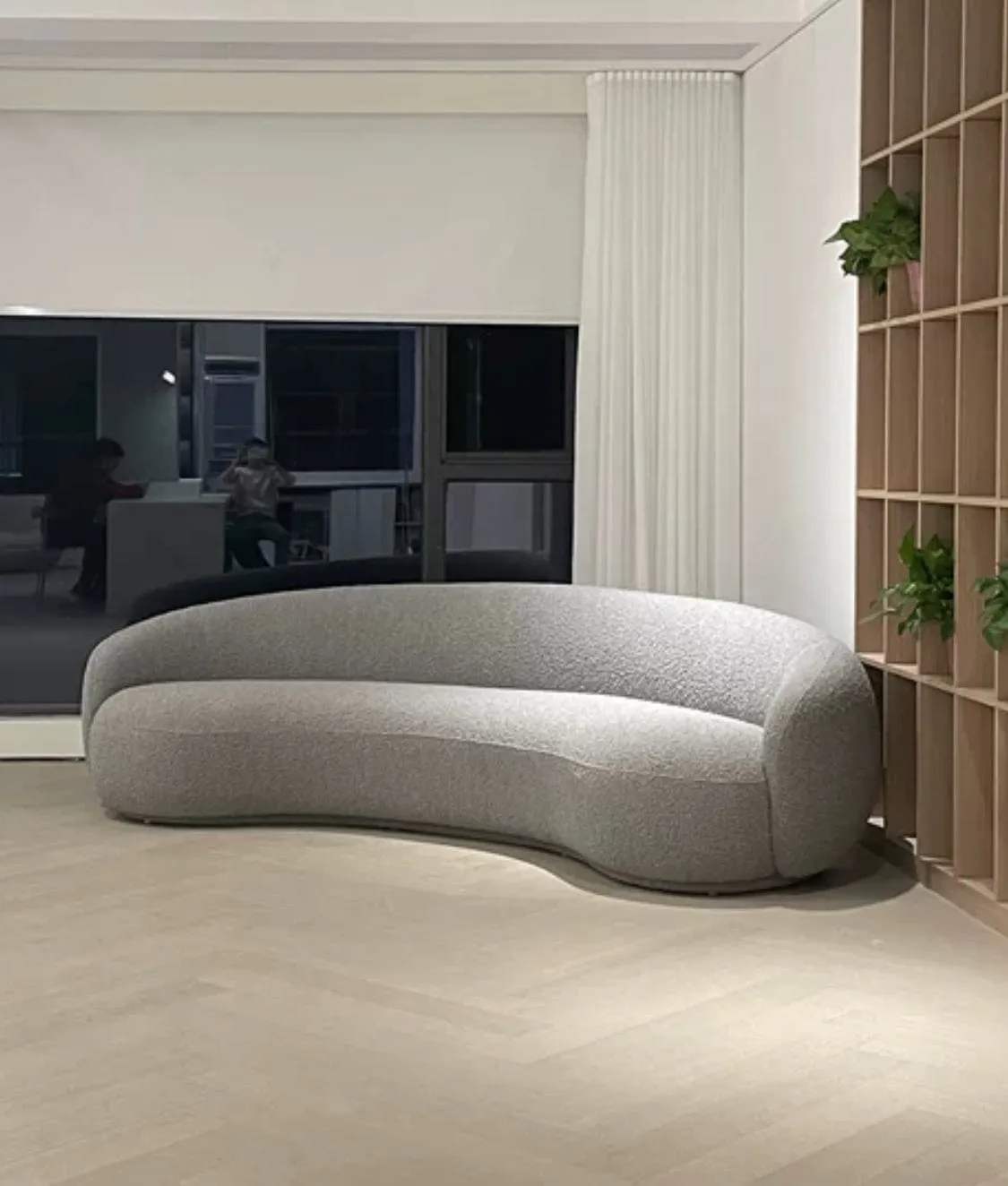 Lisa Performance Boucle Curve Sofa
