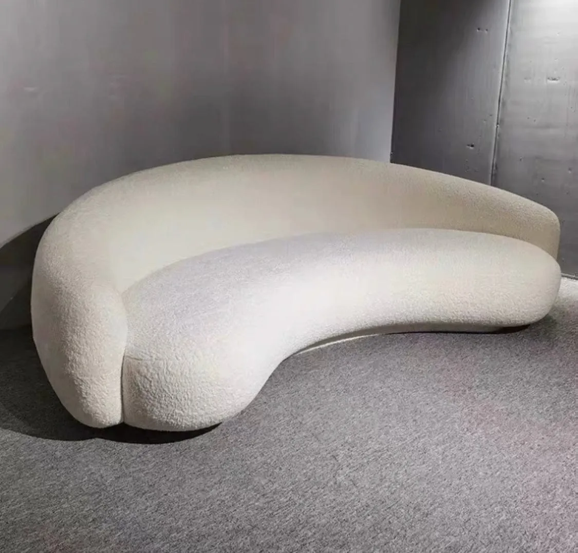 Lisa Performance Boucle Curve Sofa