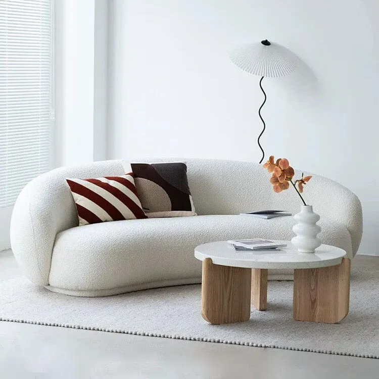 Lisa Performance Boucle Curve Sofa