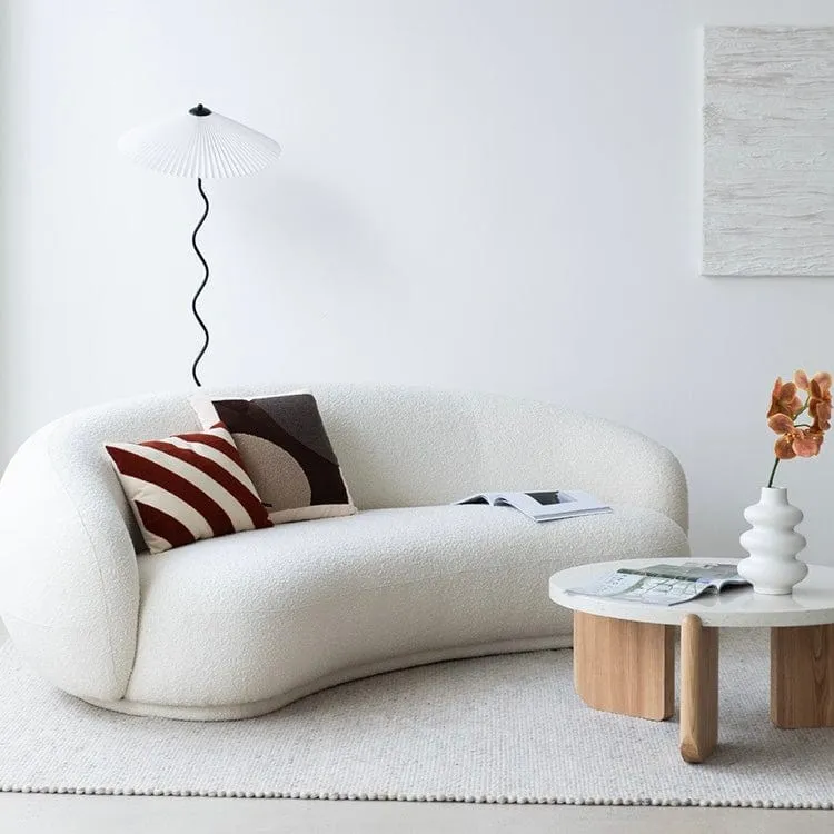 Lisa Performance Boucle Curve Sofa
