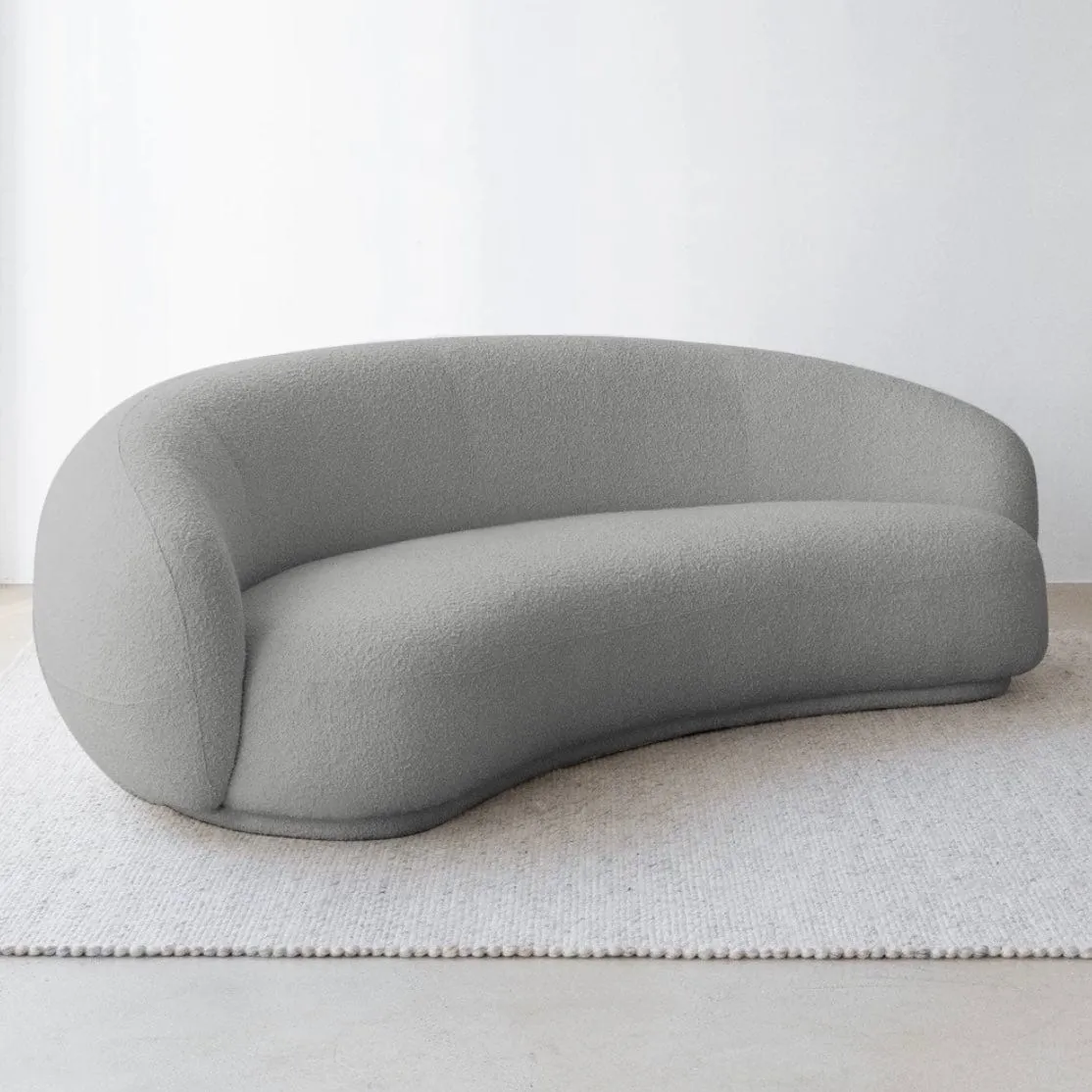Lisa Performance Boucle Curve Sofa