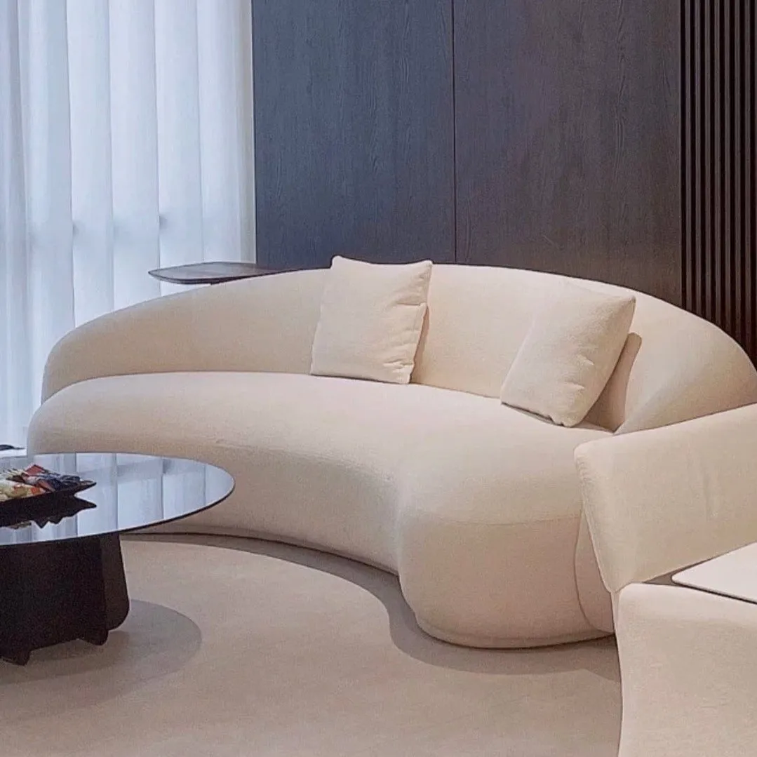 Lisa Performance Boucle Curve Sofa