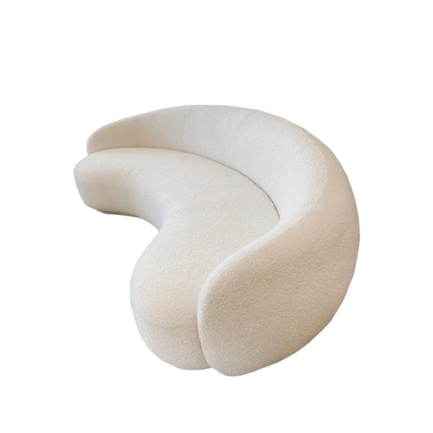 Lisa Performance Boucle Curve Sofa