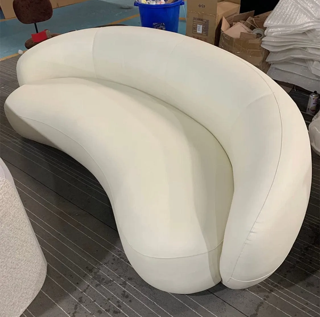 Lisa Performance Boucle Curve Sofa