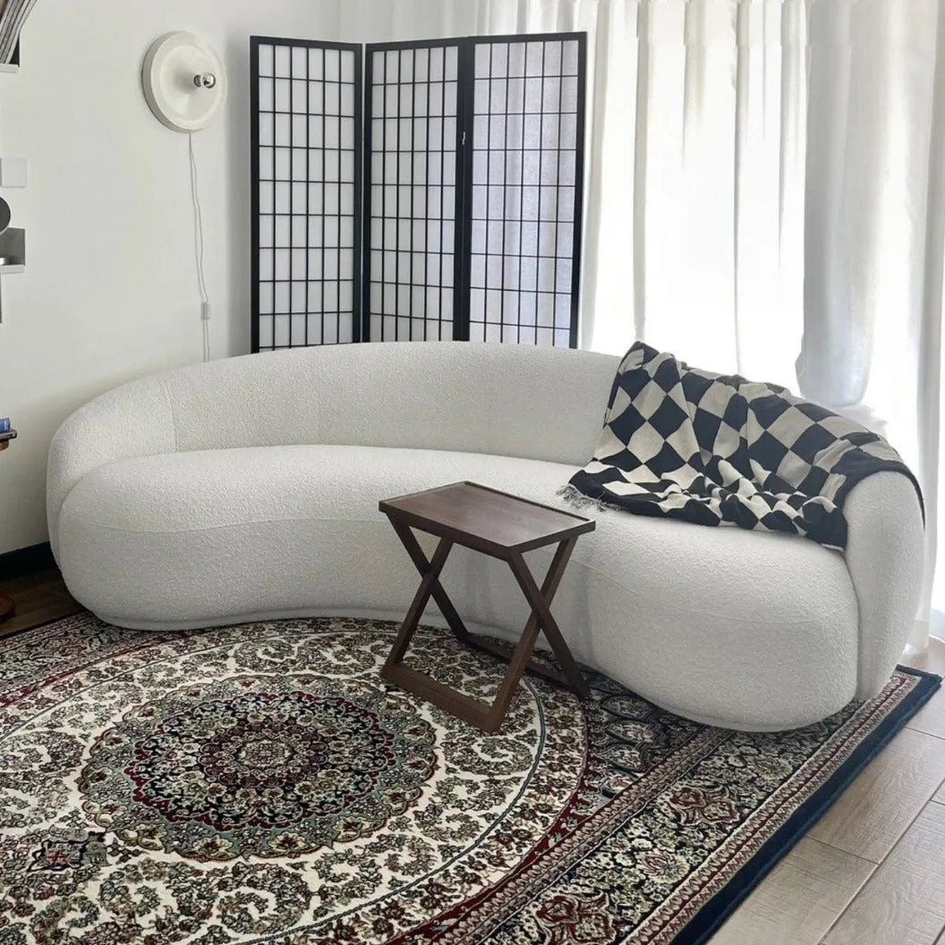 Lisa Performance Boucle Curve Sofa