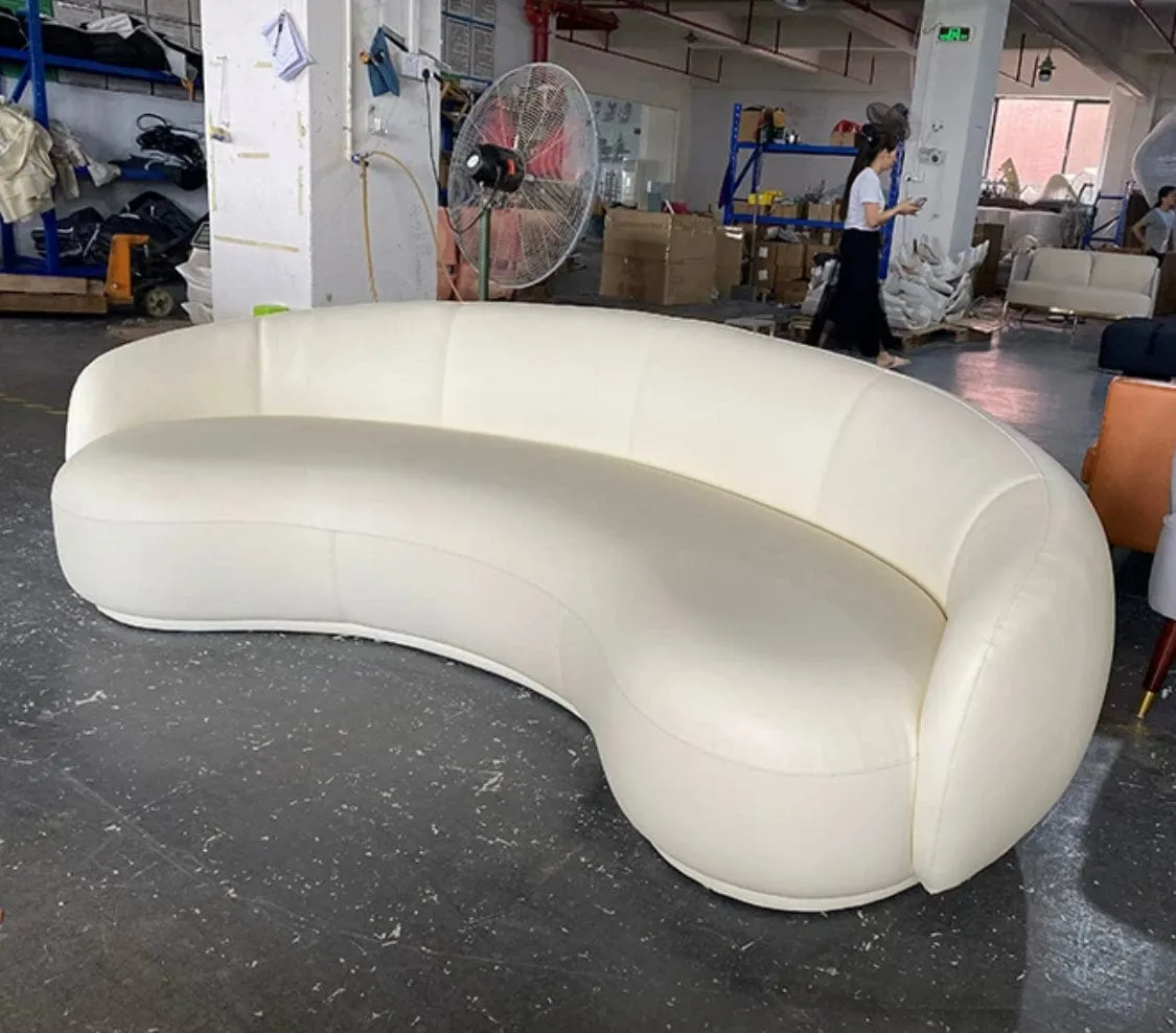 Lisa Performance Boucle Curve Sofa