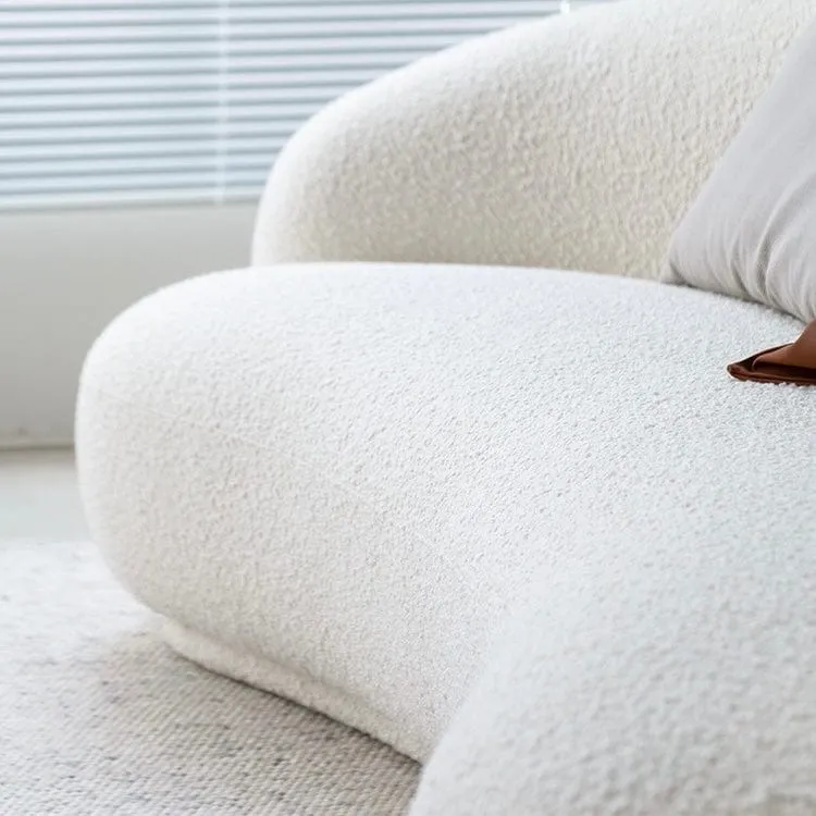 Lisa Performance Boucle Curve Sofa
