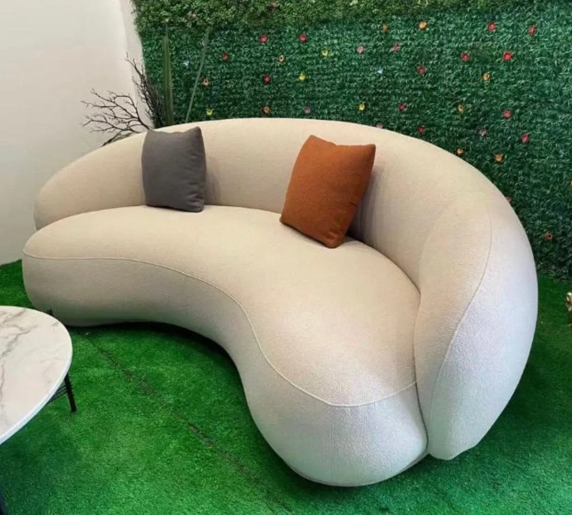 Lisa Performance Boucle Curve Sofa