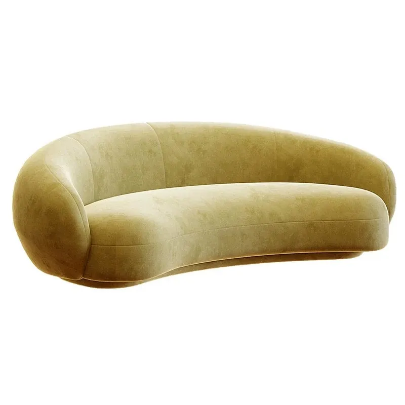 Lisa Performance Boucle Curve Sofa
