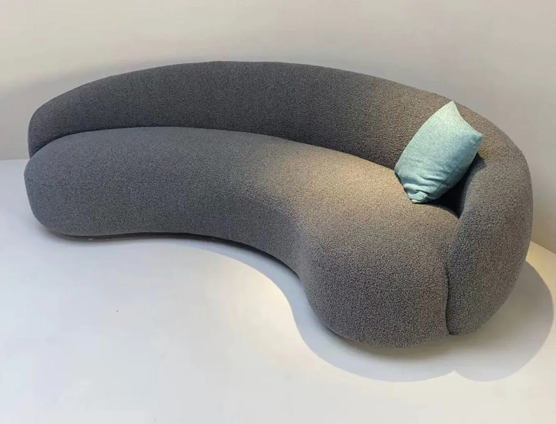 Lisa Performance Boucle Curve Sofa