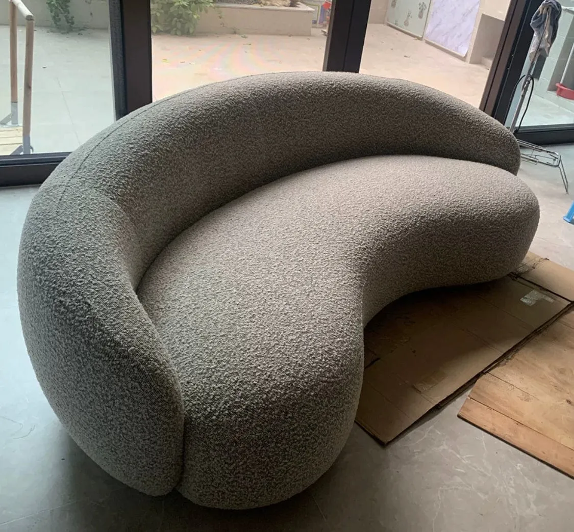 Lisa Performance Boucle Curve Sofa