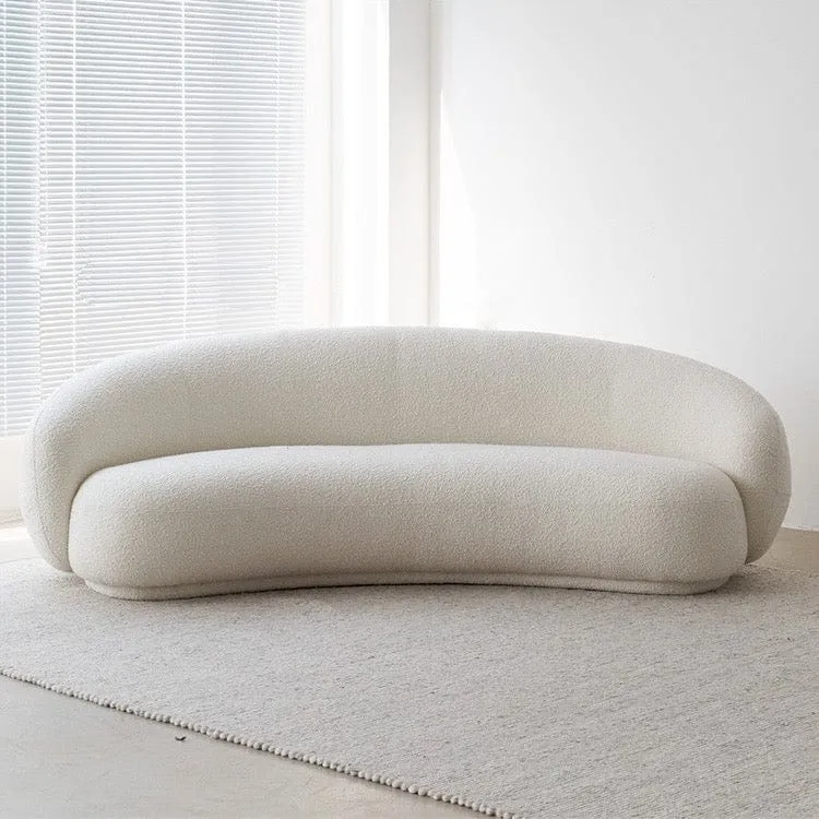 Lisa Performance Boucle Curve Sofa