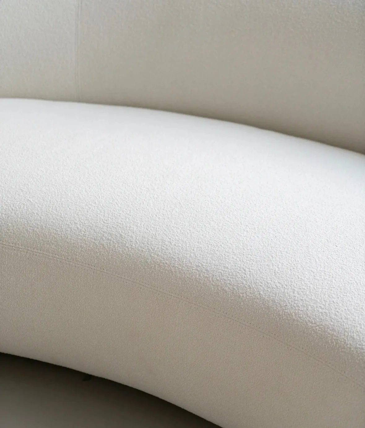 Lisa Performance Boucle Curve Sofa