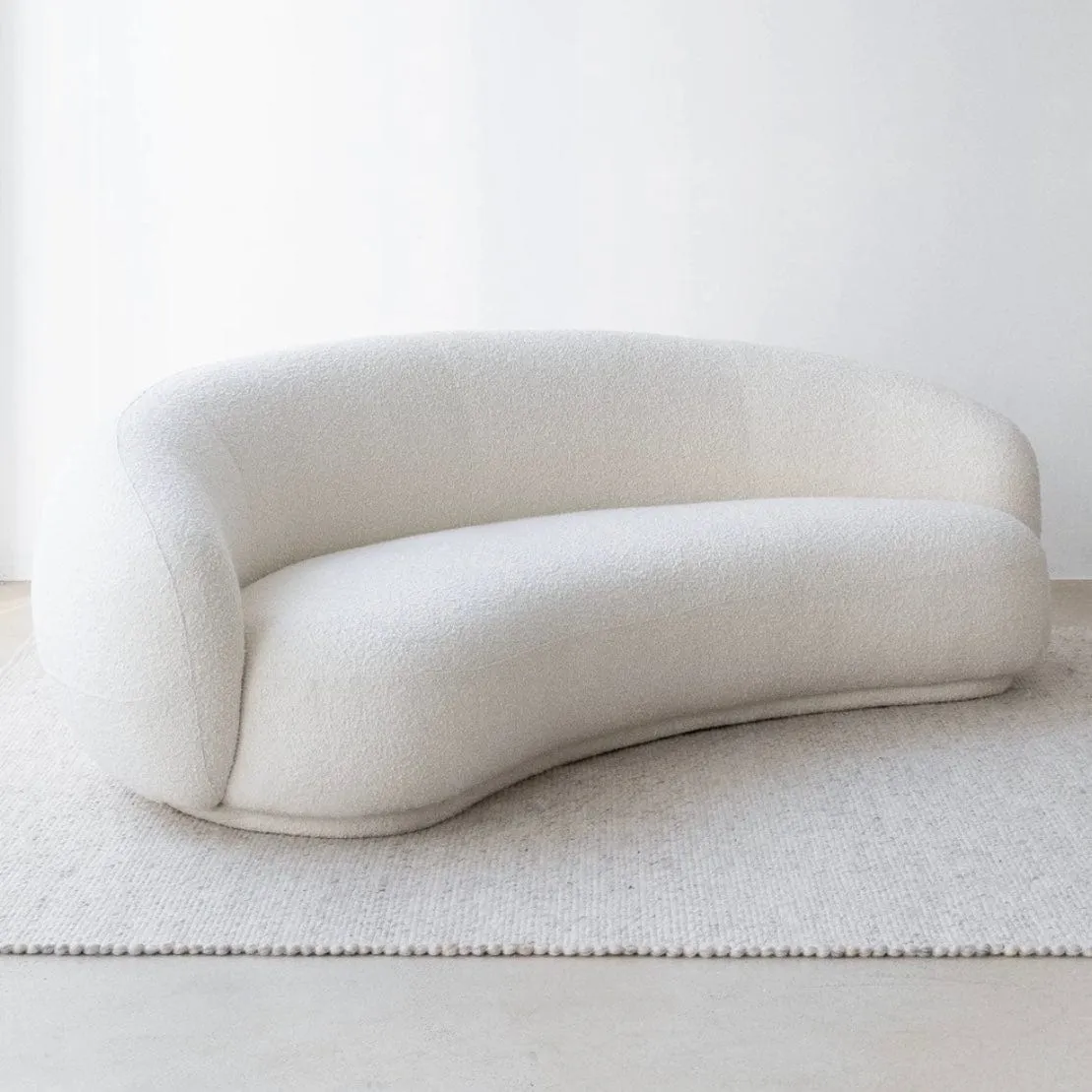 Lisa Performance Boucle Curve Sofa