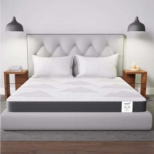 Livpure Smart Duos Reversible HR Foam Mattress |3D Sleep Zones| Manufactured with Dow ComfortScience | Premium Certified Fabric | EGAPA Purifying Filter | Double 72x48x5 inches, Removable Zipper Cover