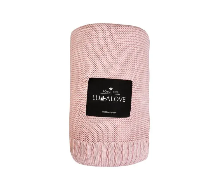 Lullalove Bamboo Baby Blanket - Classic Knit