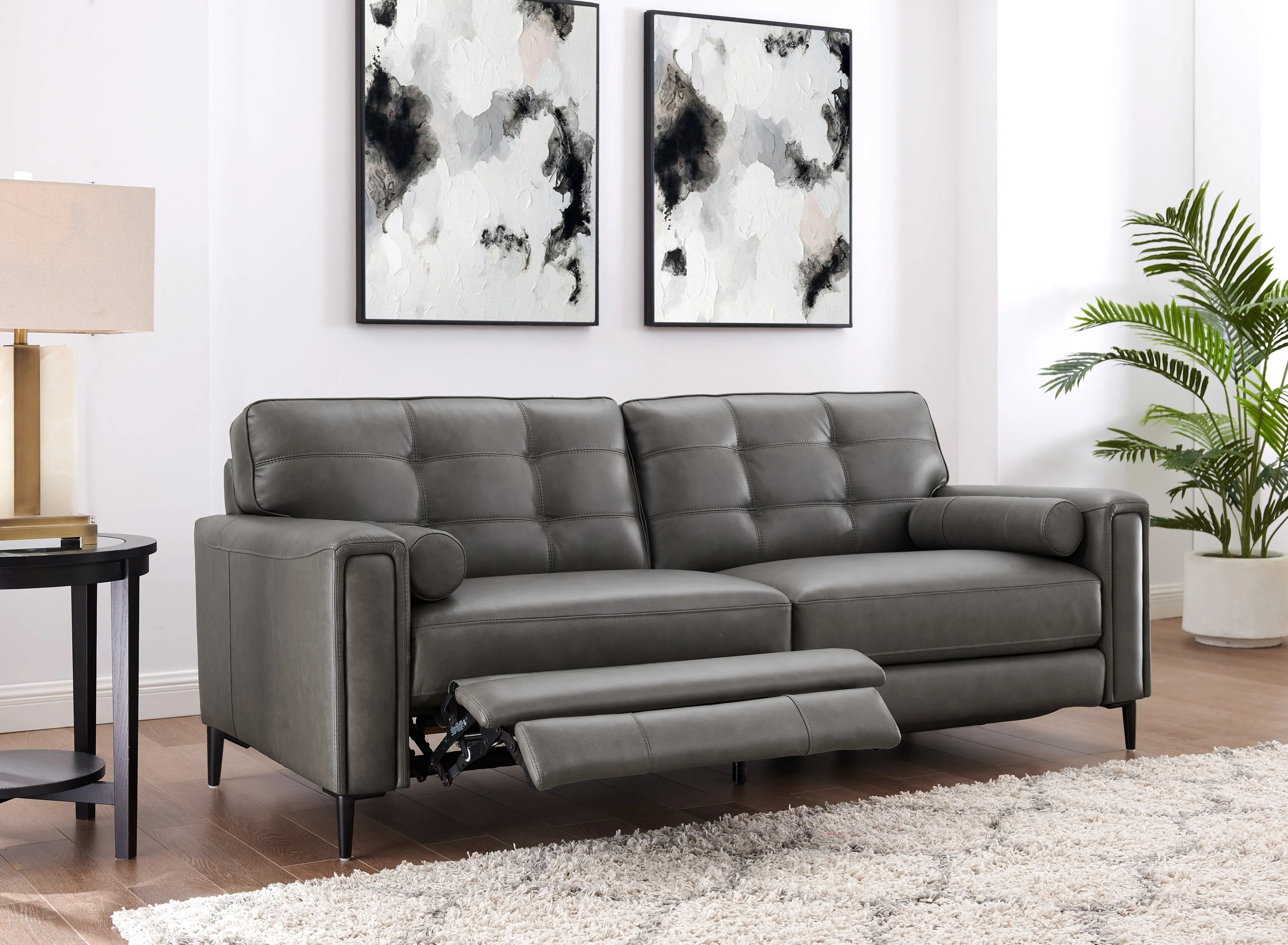 Mason Top Grain Leather Power Footrest Collection