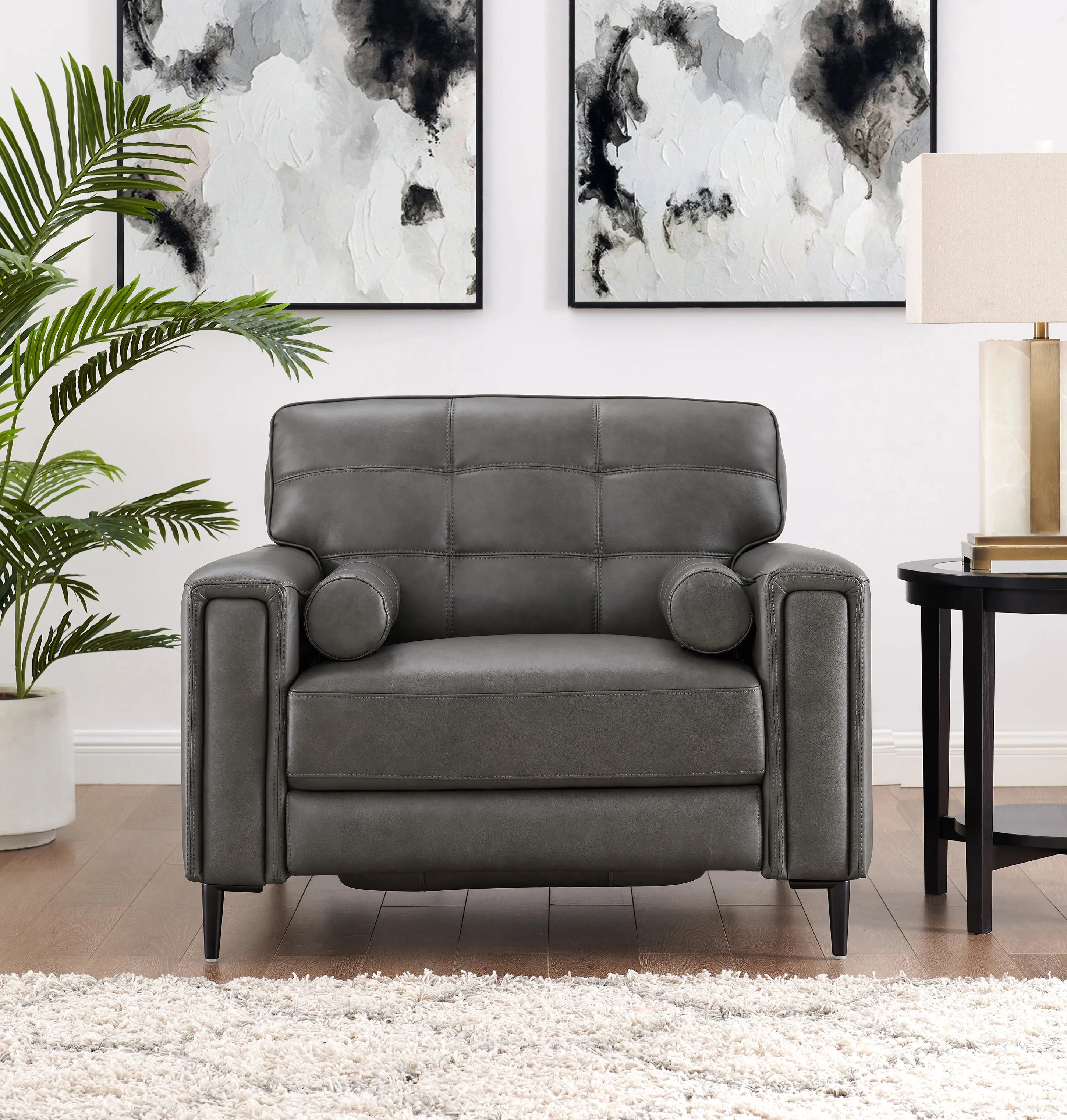 Mason Top Grain Leather Power Footrest Collection