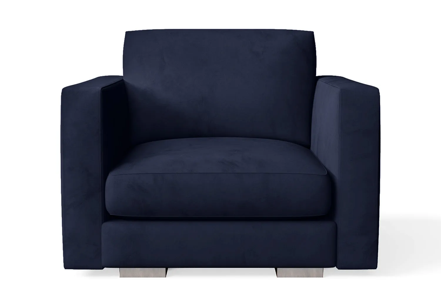 Messina Armchair Dark Blue Velvet