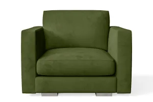 Messina Armchair Lime Velvet