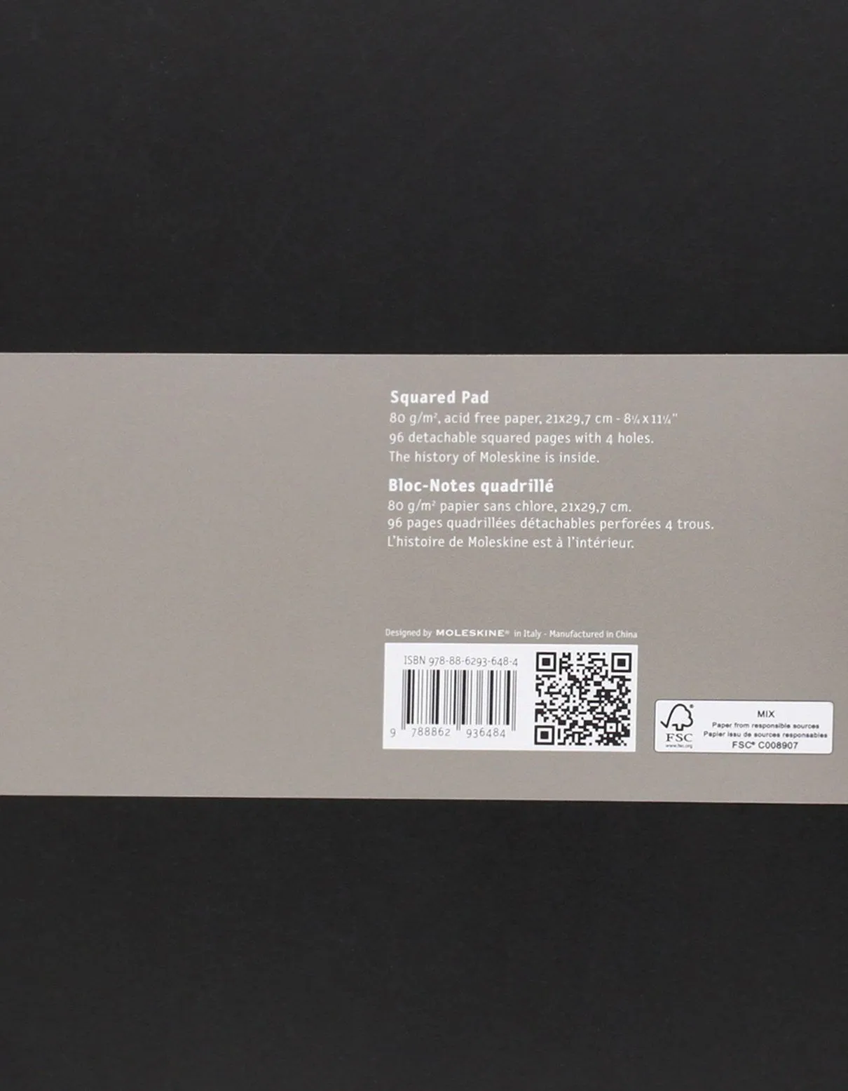 Moleskine Folio Professional Squared A4 Pad