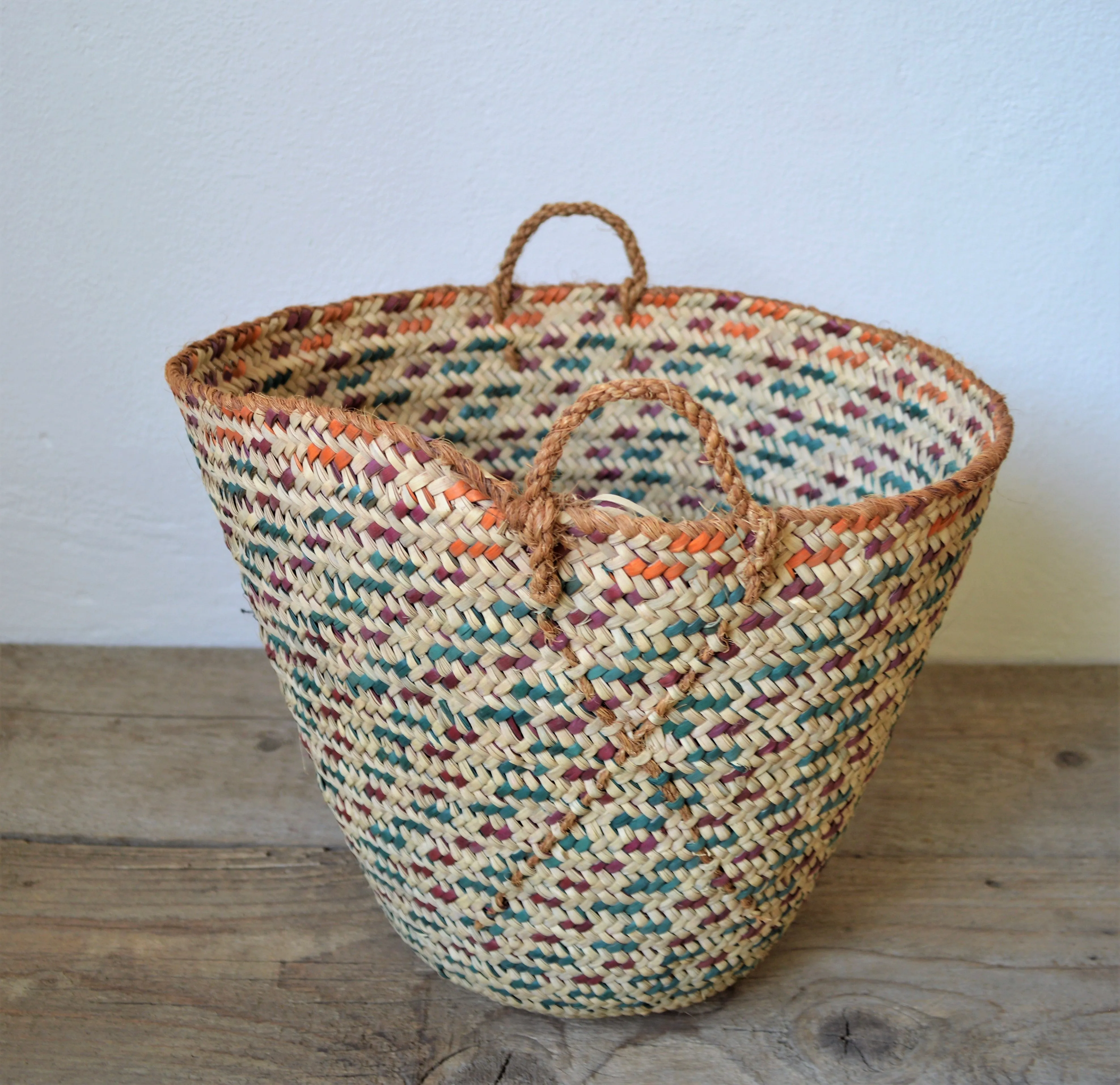 Nubian treasures Vintage handmade basket