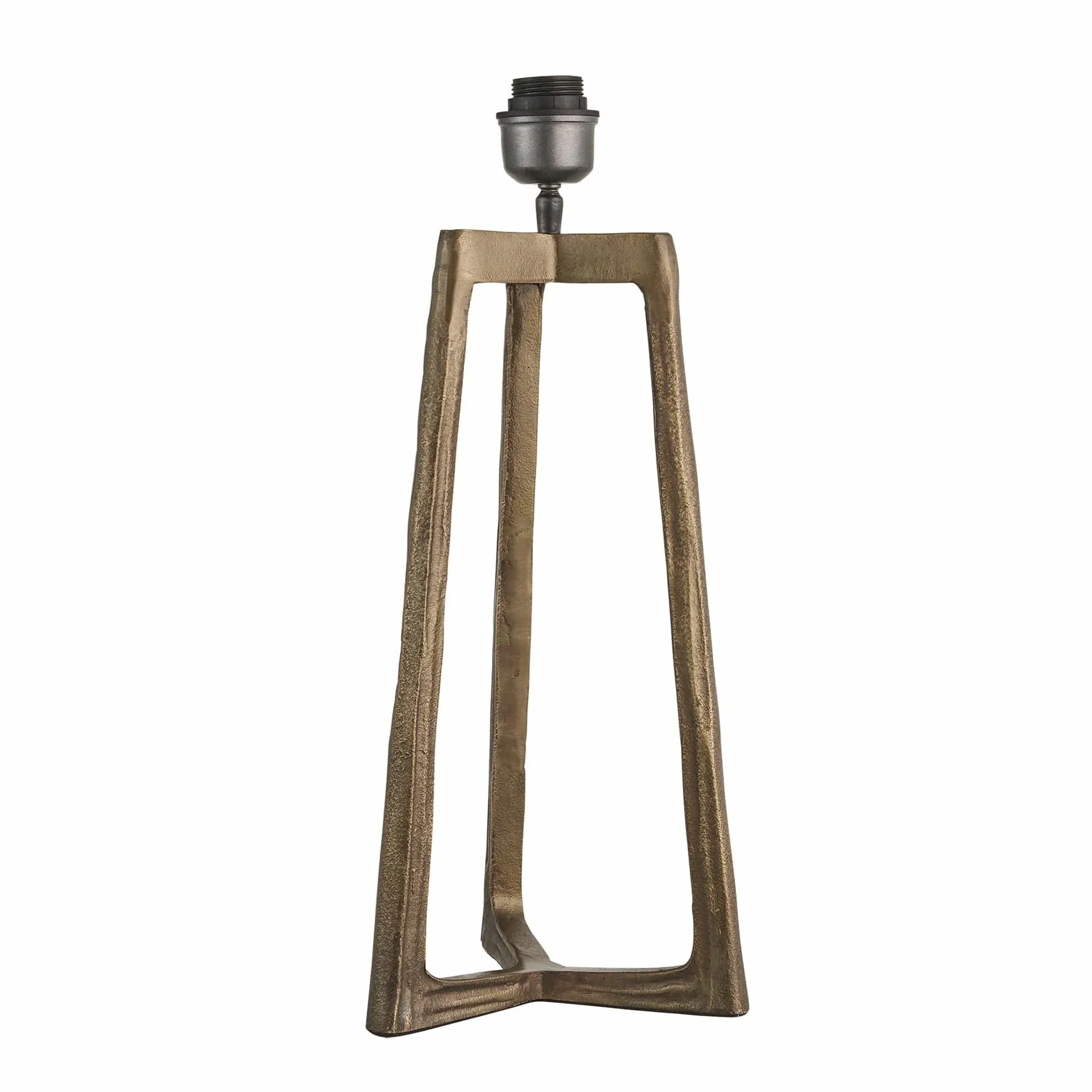 Ornate Tripod Table Lamp - Brass - Base Only
