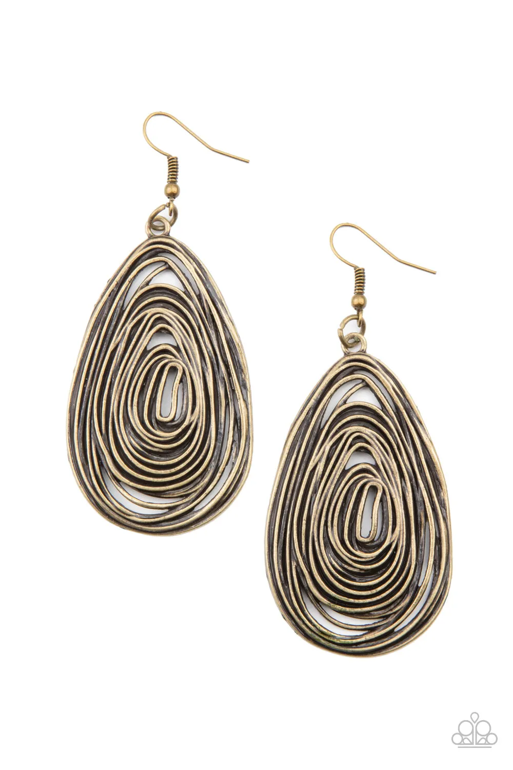 Paparazzi Rural Ripples - Brass