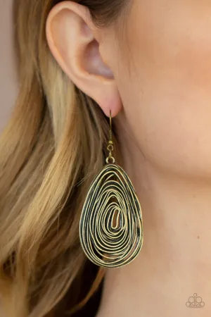 Paparazzi Rural Ripples - Brass