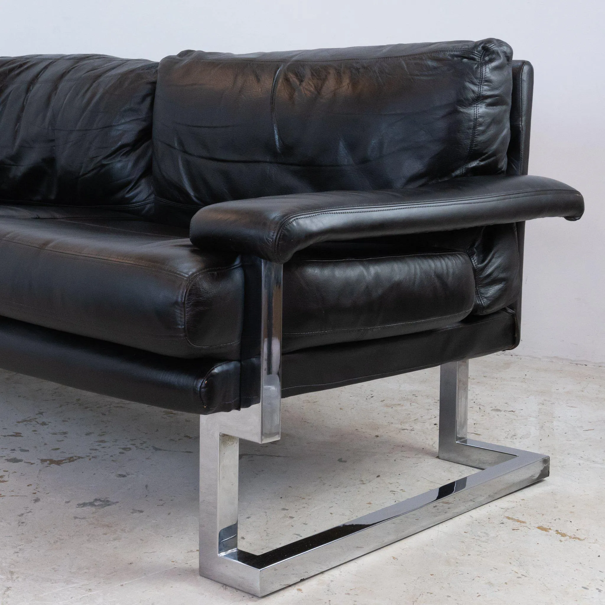 Pieff Leather Sofa