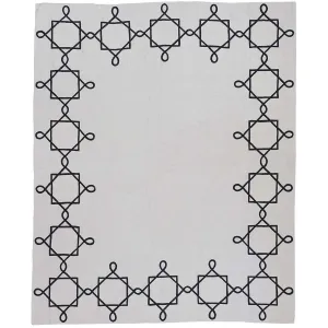 Quadrato Magico - Hand-spun cashmere wool rug