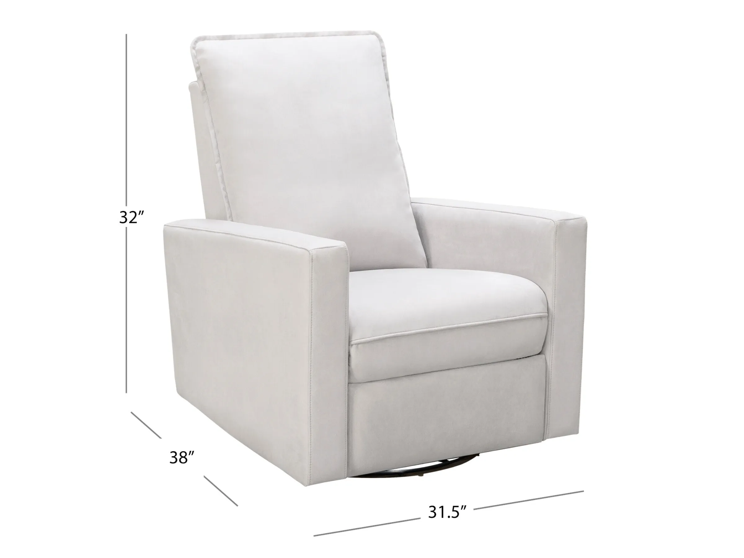 Reagan Power Swivel Glider Recliner