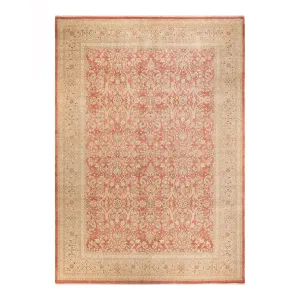 Red Traditional Wool Rug - 10' x 14'3"