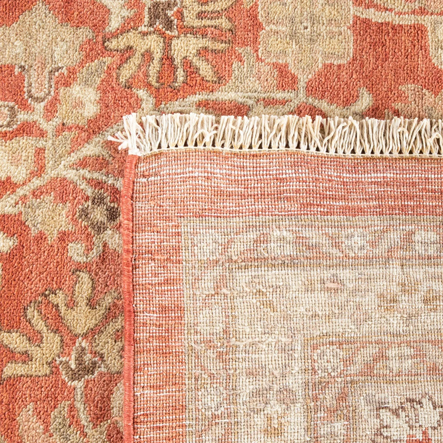 Red Traditional Wool Rug - 10' x 14'3"