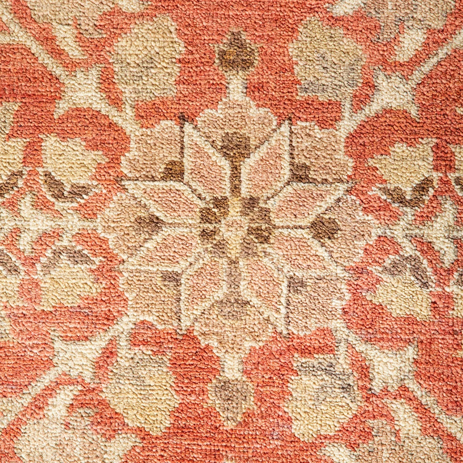 Red Traditional Wool Rug - 10' x 14'3"