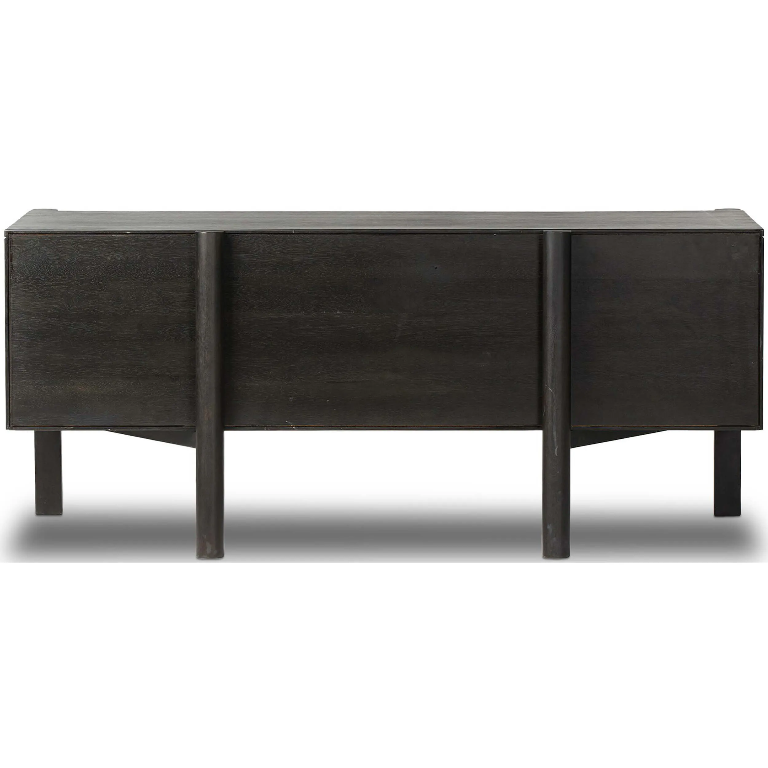 Reza Desk, Worn Black
