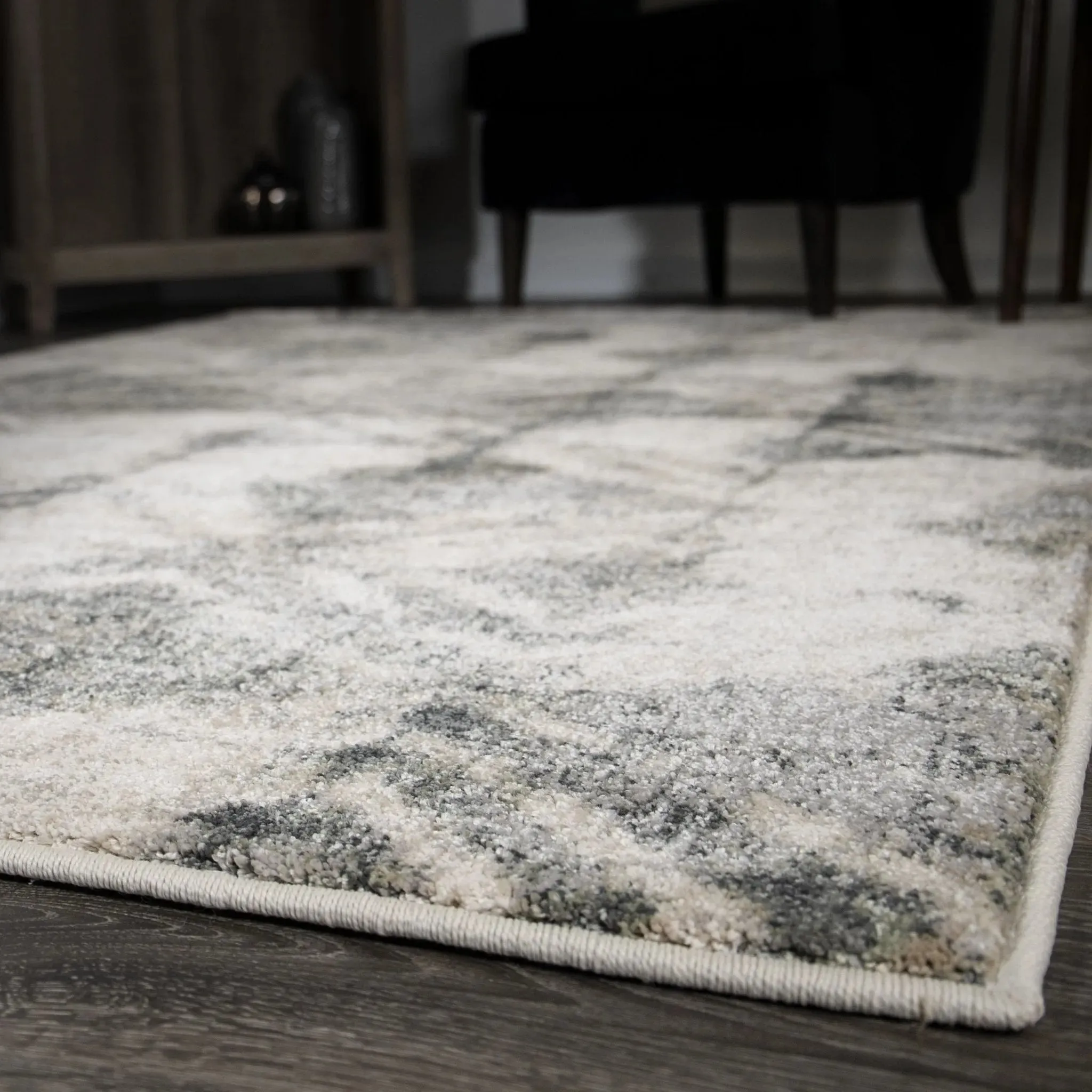 Riverstone 9015 Maverick Cloud Grey Rug