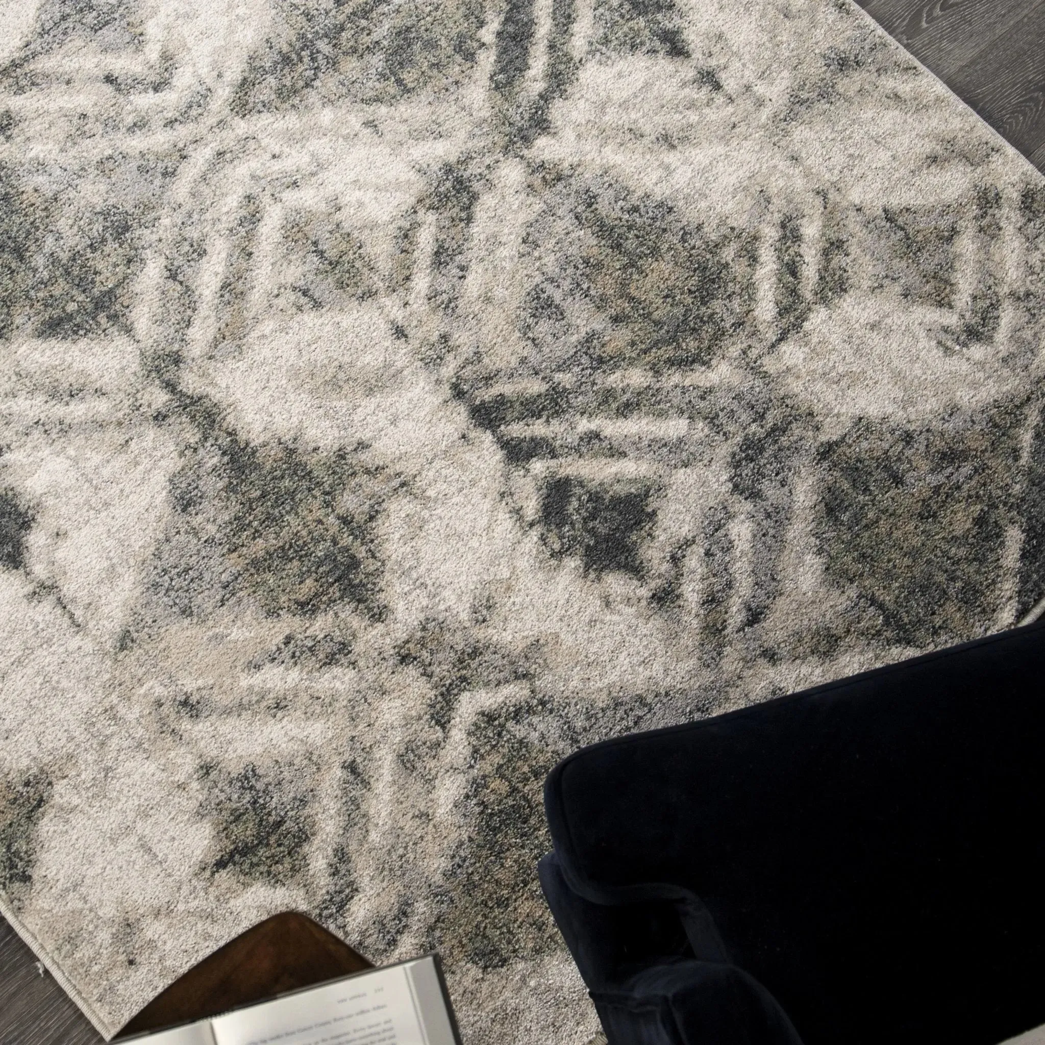 Riverstone 9015 Maverick Cloud Grey Rug