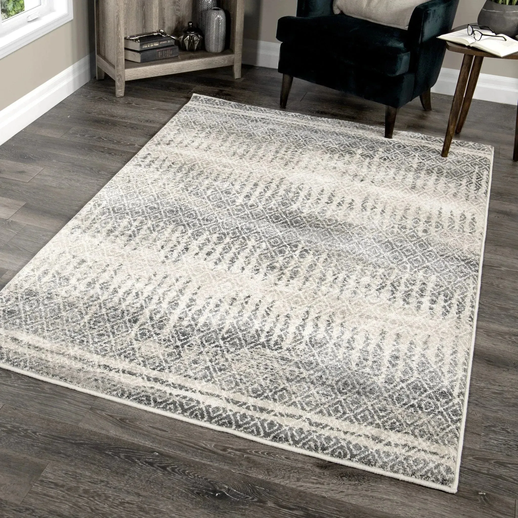 Riverstone 9019 Pinnacle Cloud Grey Rug