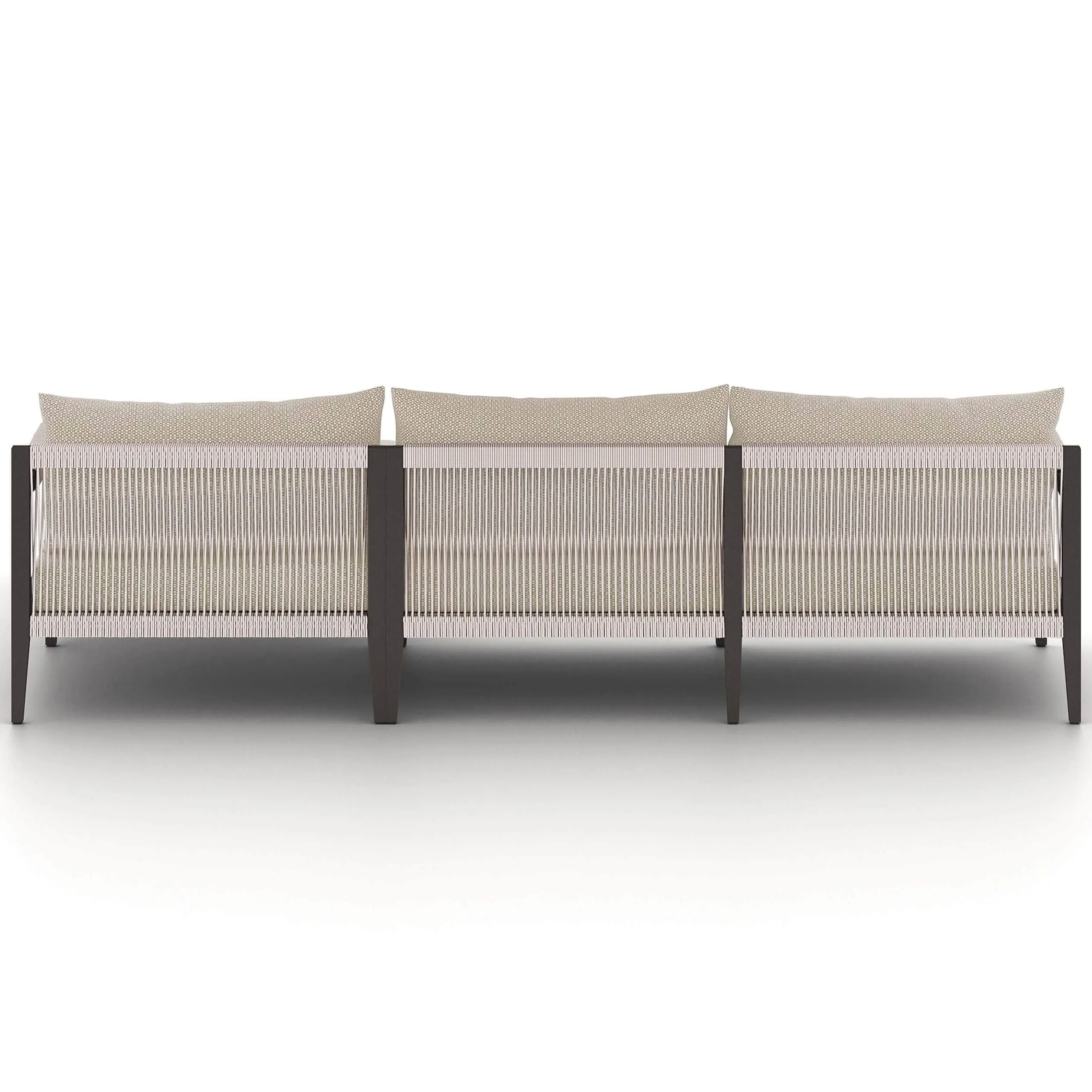 Sherwood Outdoor 2 Piece Sectional, Faye Sand/Bronze