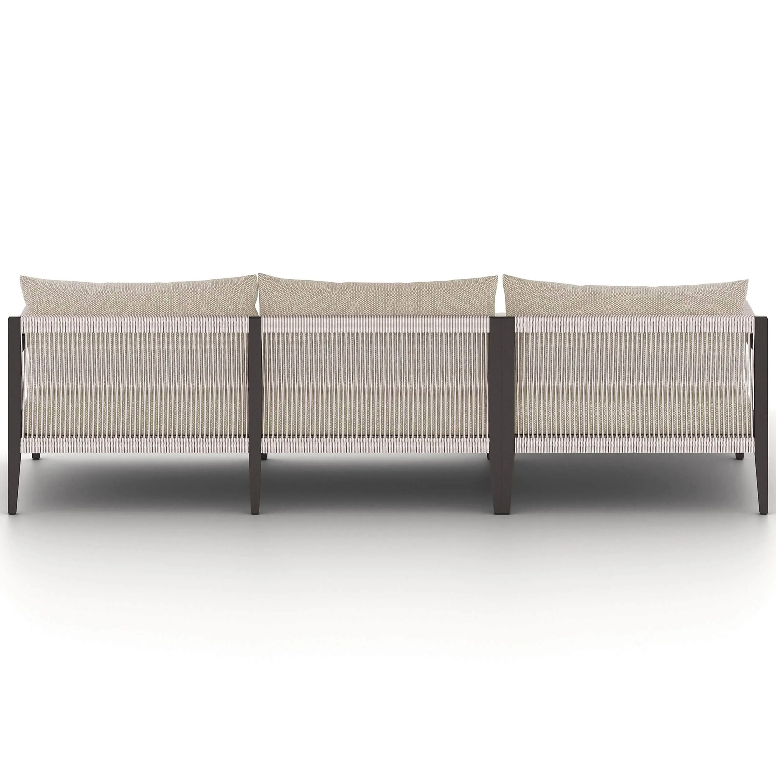 Sherwood Outdoor 2 Piece Sectional, Faye Sand/Bronze